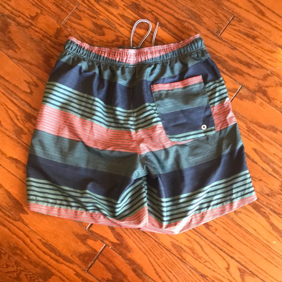 NWOT Men’s Med Blue Striped Speedo Suit 👍 - Picture 5 of 6